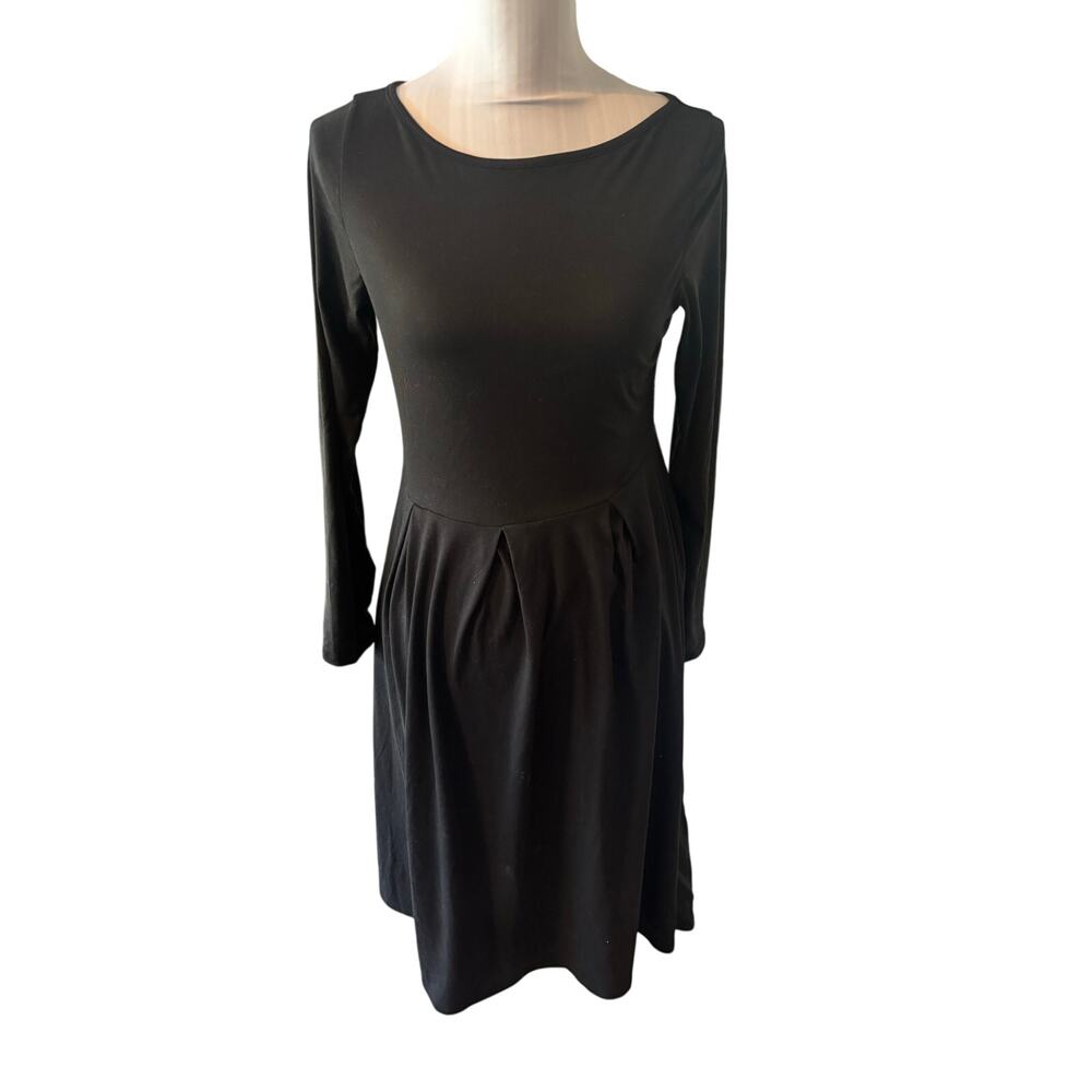 24Seven Black Knit Dress Size S
